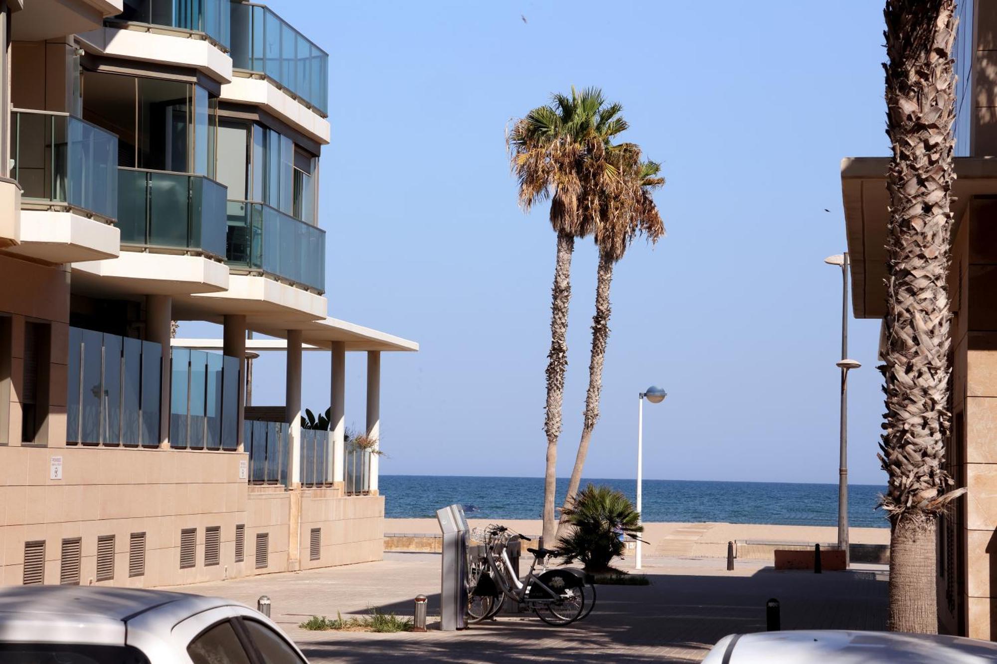 Apartamento Dos Habitaciones Primera Linea De Playa Valencie Exteriér fotografie