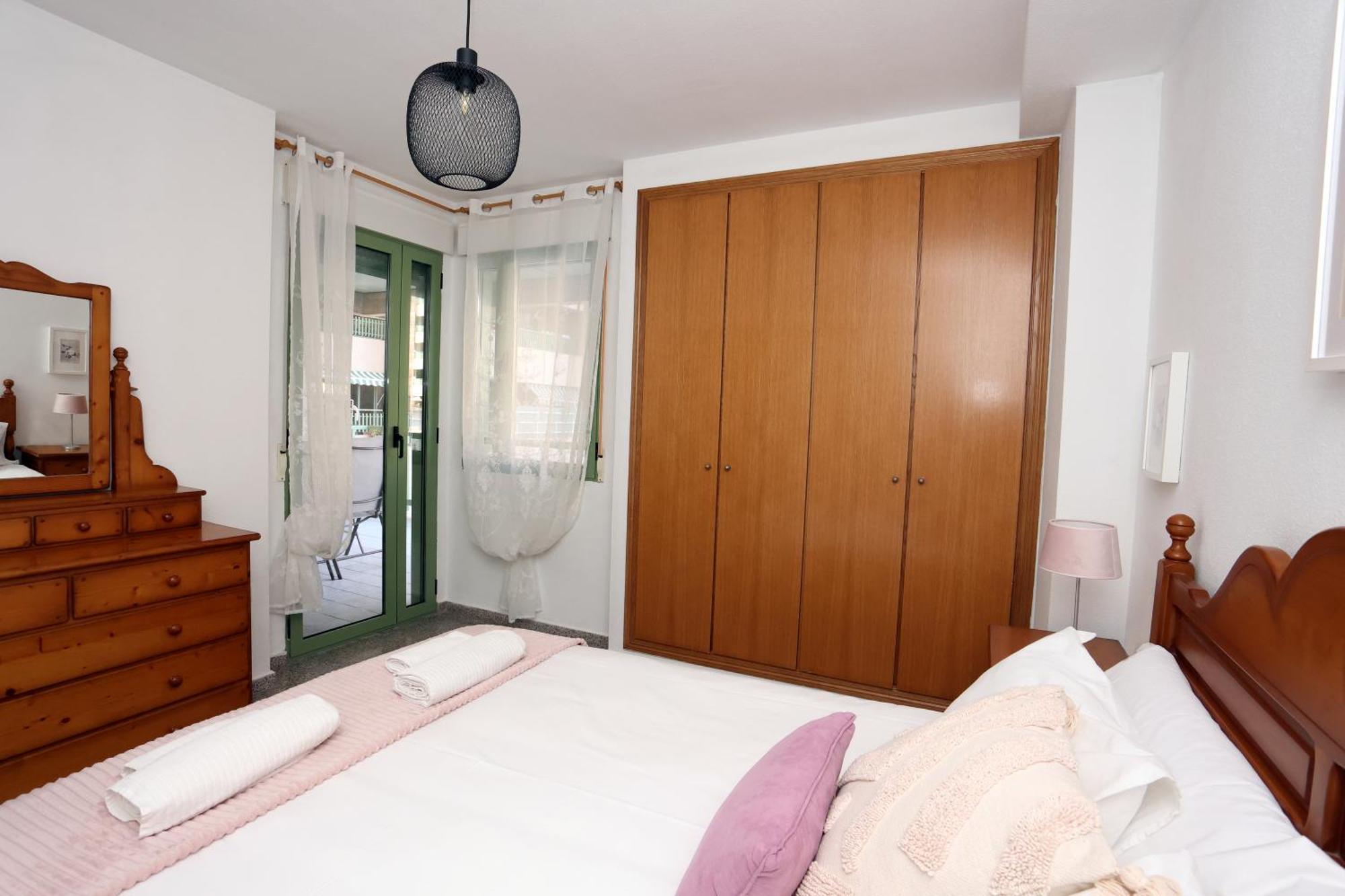 Apartamento Dos Habitaciones Primera Linea De Playa Valencie Exteriér fotografie