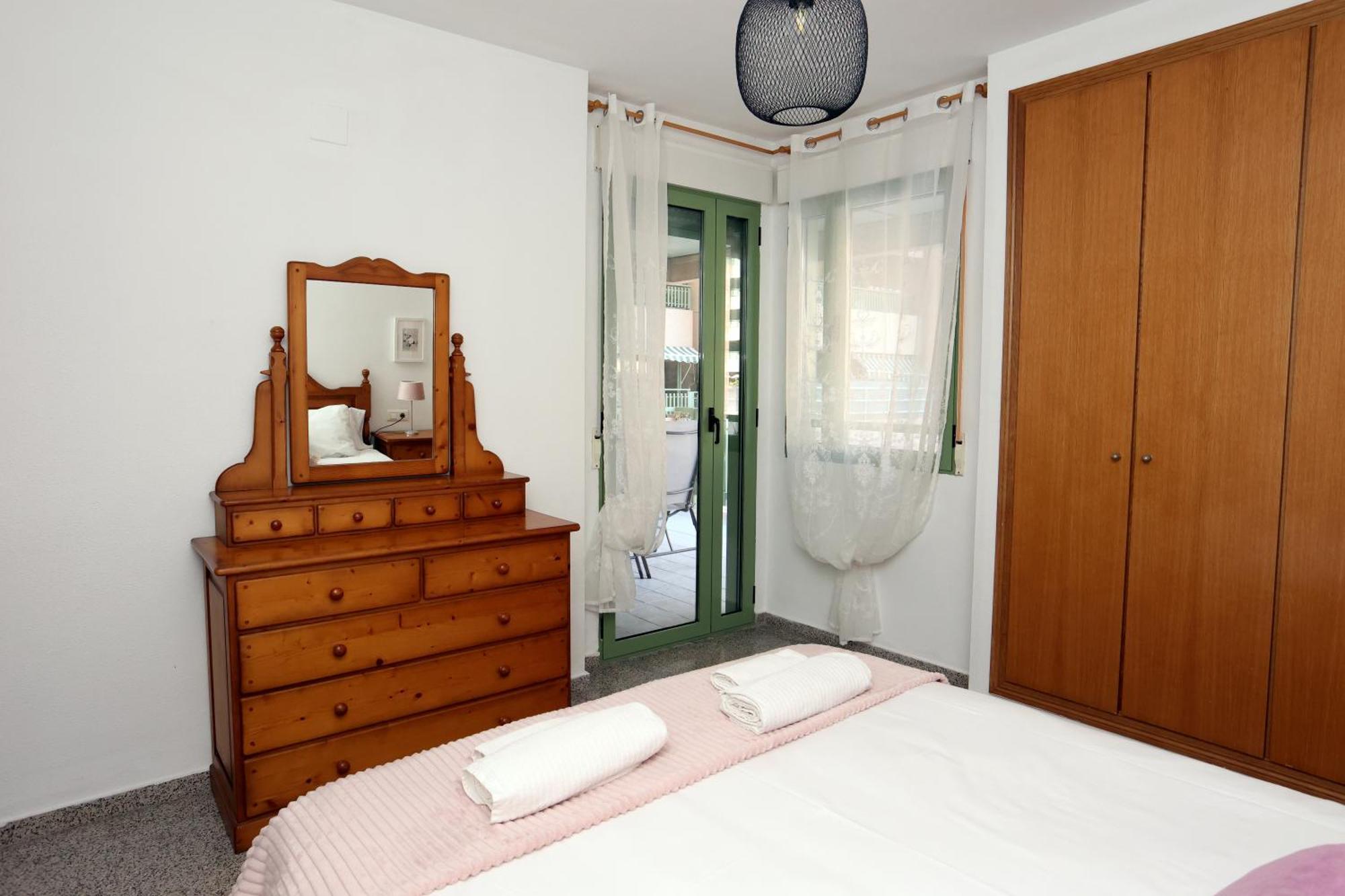 Apartamento Dos Habitaciones Primera Linea De Playa Valencie Exteriér fotografie