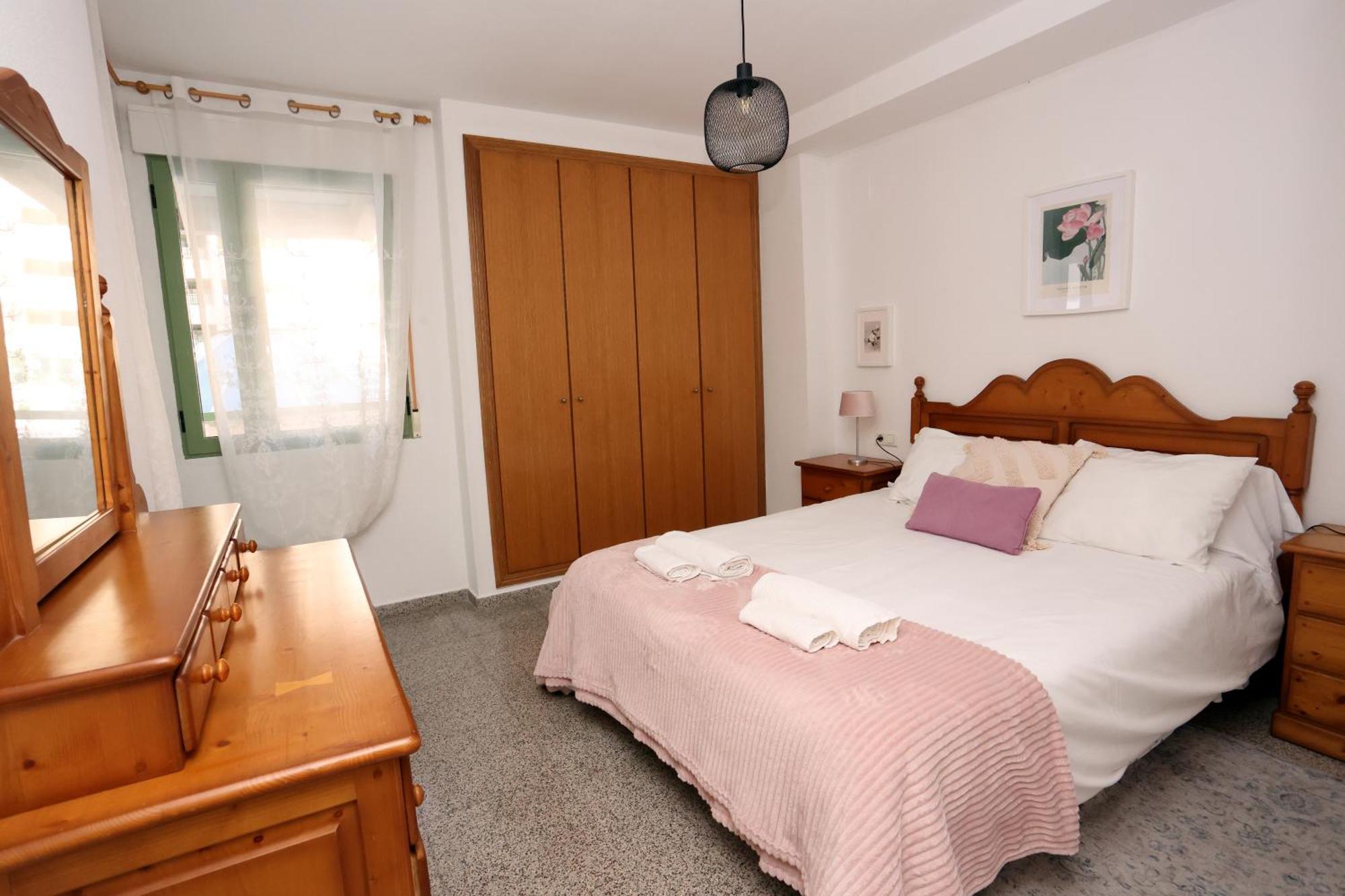 Apartamento Dos Habitaciones Primera Linea De Playa Valencie Exteriér fotografie