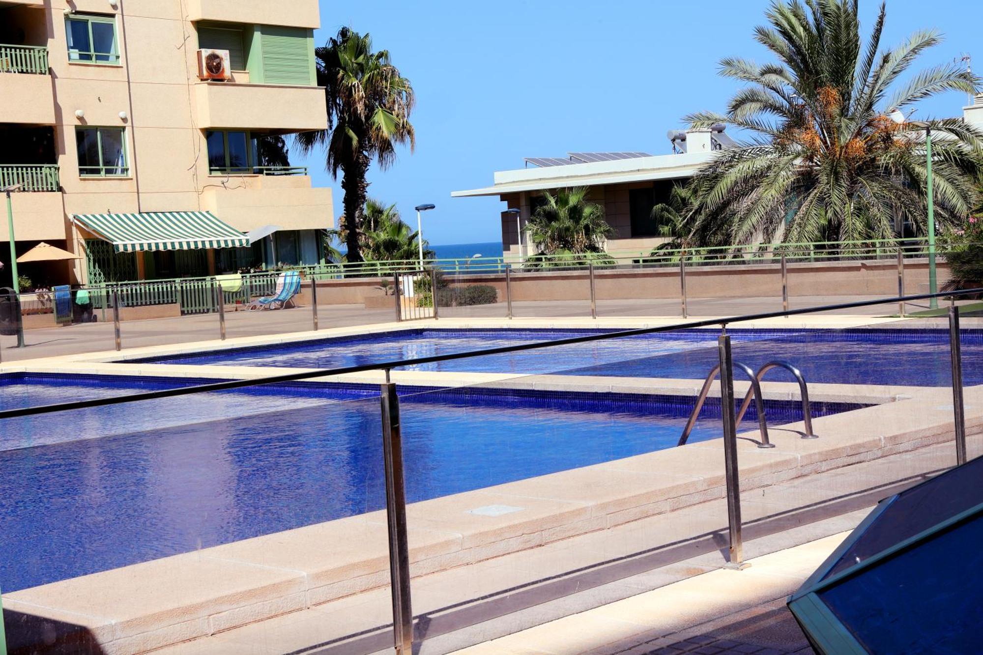 Apartamento Dos Habitaciones Primera Linea De Playa Valencie Exteriér fotografie