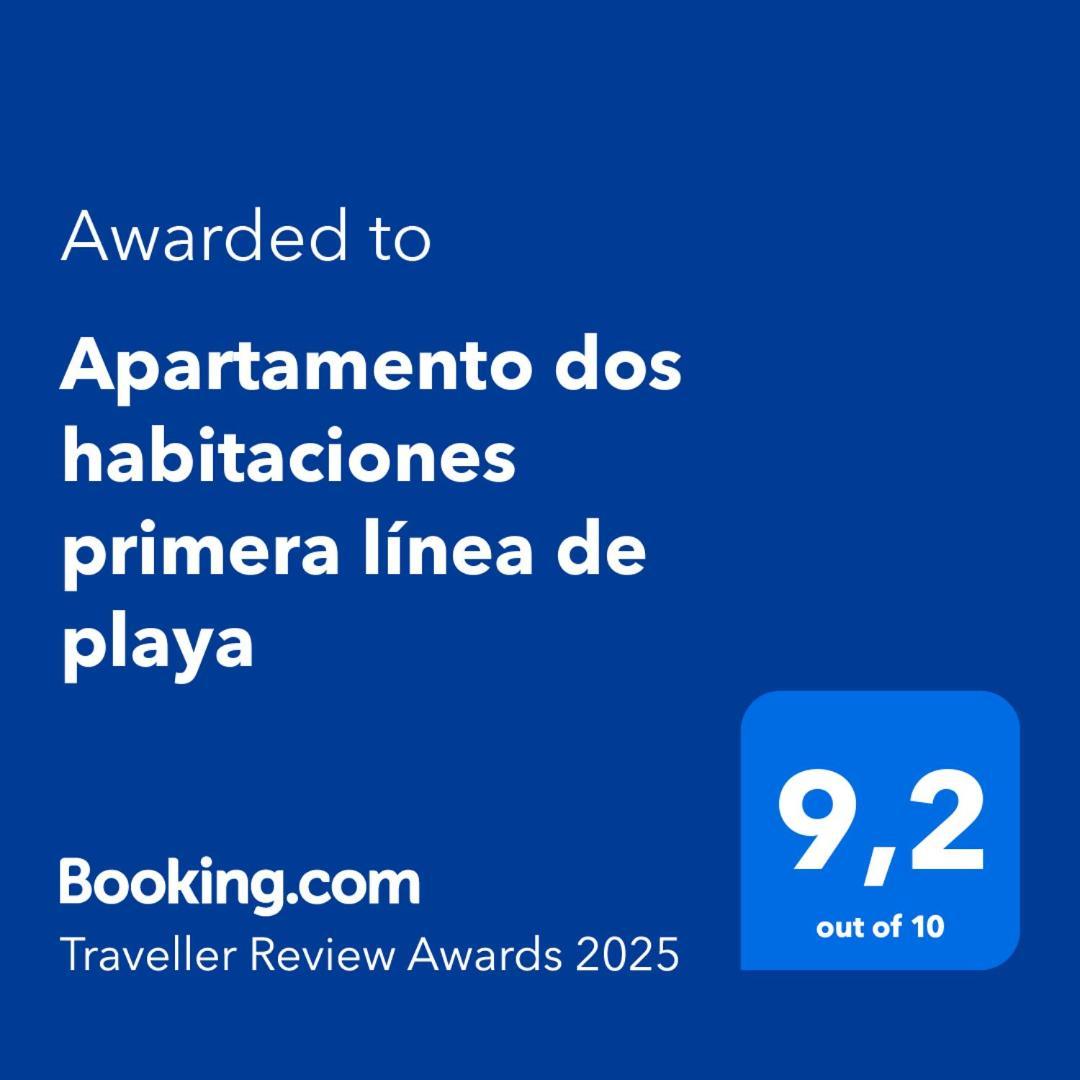 Apartamento Dos Habitaciones Primera Linea De Playa Valencie Exteriér fotografie